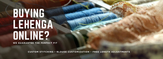 Worried about lehenga fitting when buying online? Discover how Gotifab ensures the perfect fit with custom stitching, blouse customization, and free skirt length adjustments — all designed for your comfort and confidence.