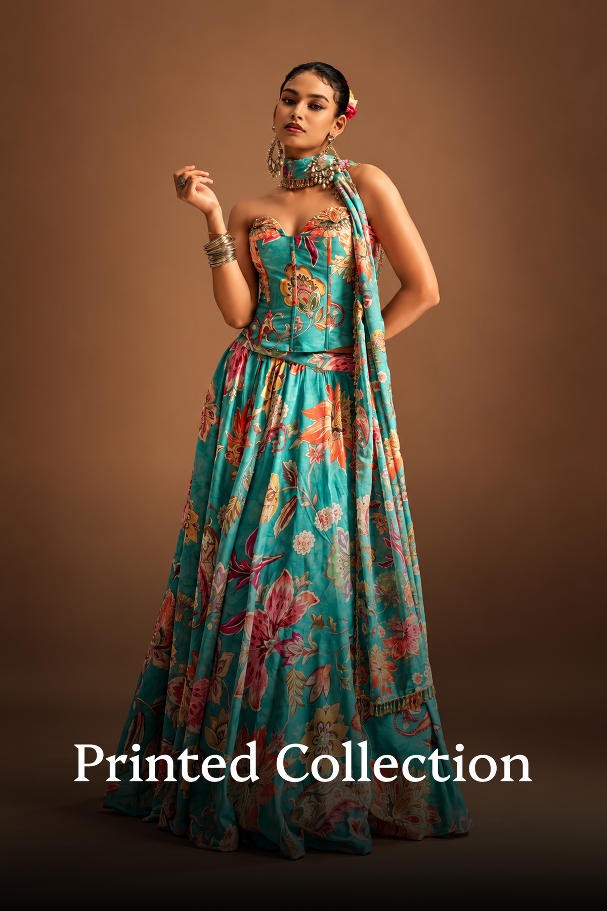Printed Lehengas