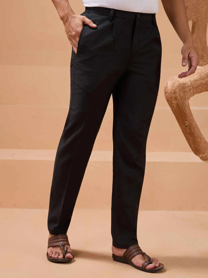 Stylish Black Kurta Set With Sequins Embroidery Jacket