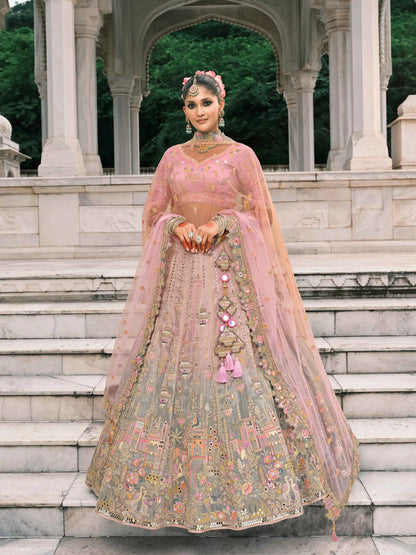 Blossom Bridal Lehenga With Stunning Designer Embroidery