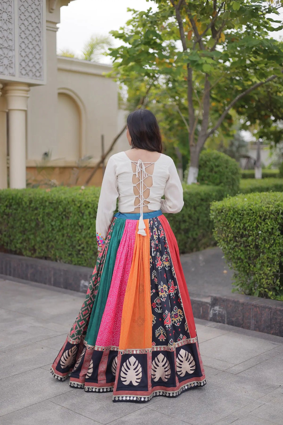 Multicolor Printed Navratri Chaniya Choli