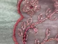 Dark Mauve Lehenga With Heavy Thread Embroidery Glitter Dori And Sequins With Zari Work