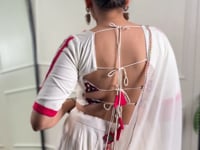 White Rayon Navratri Lehenga Choli With Lace Touch Up & Gamthi Work