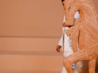 White Elegant Sequins Embroidery Kurta Set With Jacket