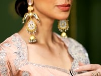 Cool Grey Satin georgette Heavy Embroidery Saree