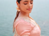 Ivory Gold Silk Heavy Embroidery & Hand Work Saree