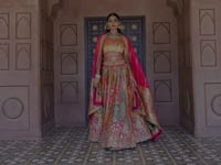 Designer Premium Banarasi Silk Embroidery Lehenga
