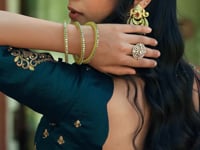 Teal Blue Silk Embroidery Lehenga Choli