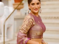 Lavender Fendi Embroidery Lehenga Choli