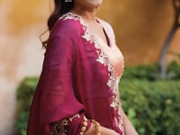 Mauve Pink Paithani Lehenga Choli