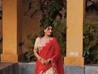 Sand Yellow Paithani Lehenga Choli
