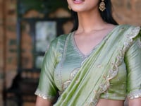 Smoky Black Kalamkari Lehenga Choli