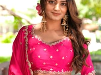 Hot Pink Embroidery Lehenga Choli
