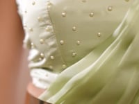 Pastel Green Ready To Wear Saree
