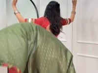 Rust Navratri Lehenga Choli With Lace Touch Up