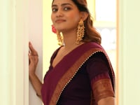 Grape Purple South Indian Lehenga Choli