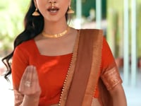 Rust Red South Indian Lehenga Choli