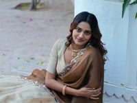 Classic Beige South indian Lehenga Choli