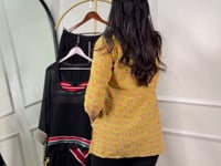 Black Stylish Navratri Lehenga Choli