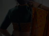 Green Navratri Lehenga With Lace Touch Up