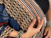 Red Garba Chaniya Choli With Printed Dupatta