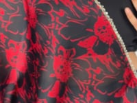 Black Mirror Work Garba Choli With Printed Dupatta