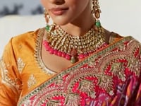 Grape Purple Heavy Work Patola Saree