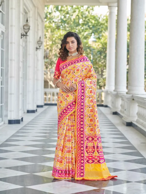 Yellow Saree