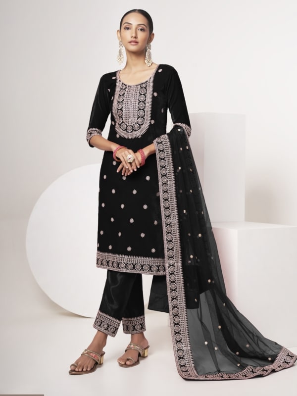 Black Dress Salwar Suit