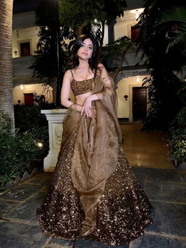 Golden Lehenga