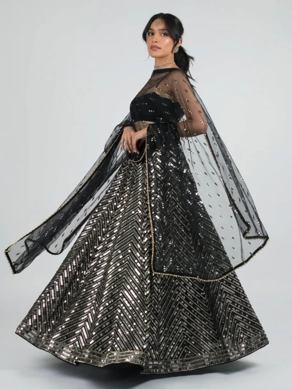 Black Lehenga