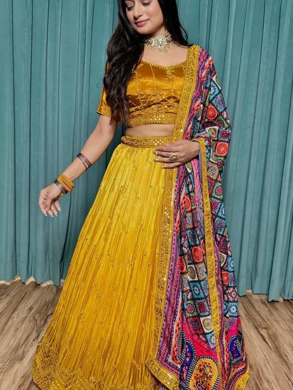 Yellow Lehenga