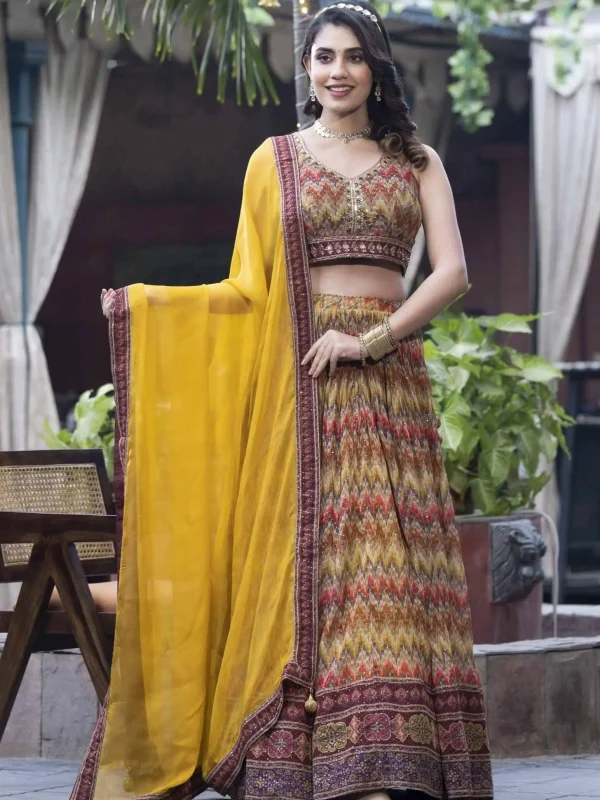 Yellow Lehenga