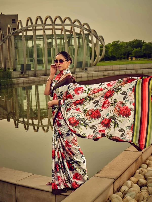 Red Saree