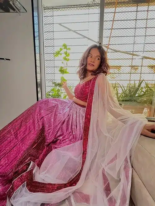 Pink Lehenga