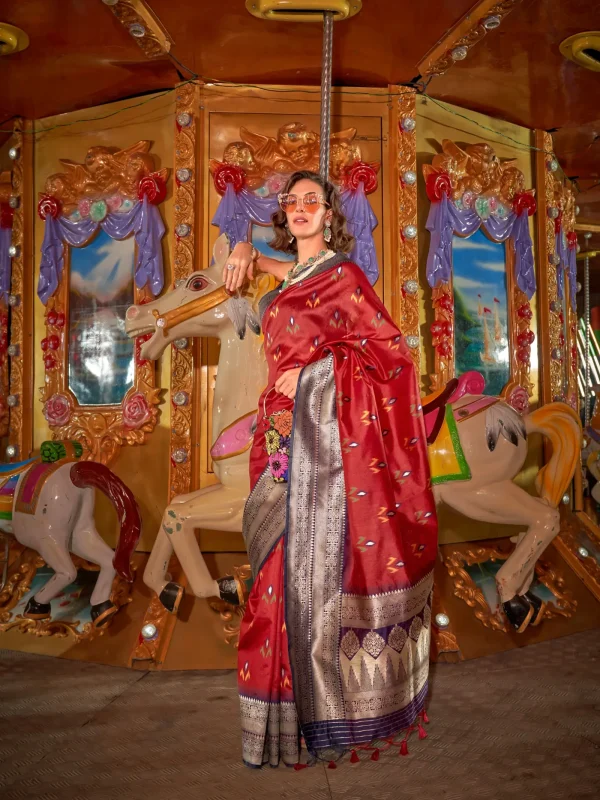 Red Saree