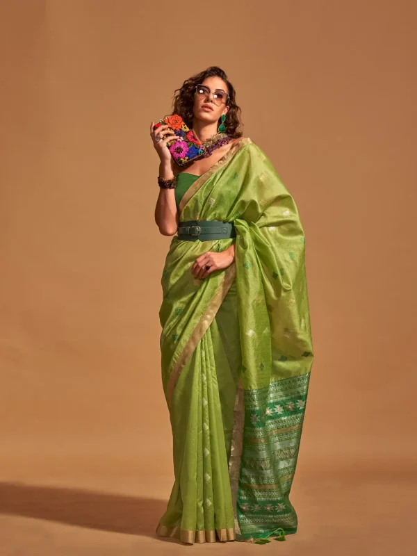 Green Saree