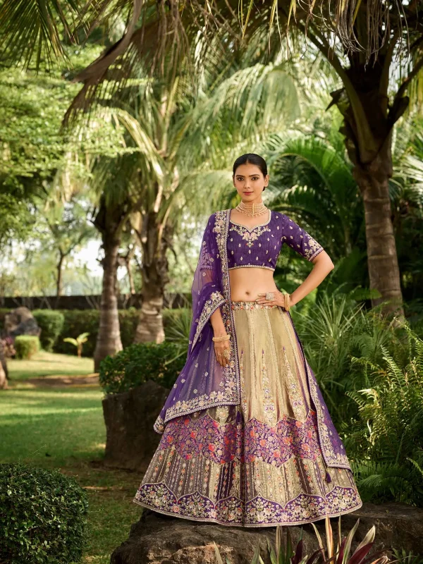 Purple Lehenga