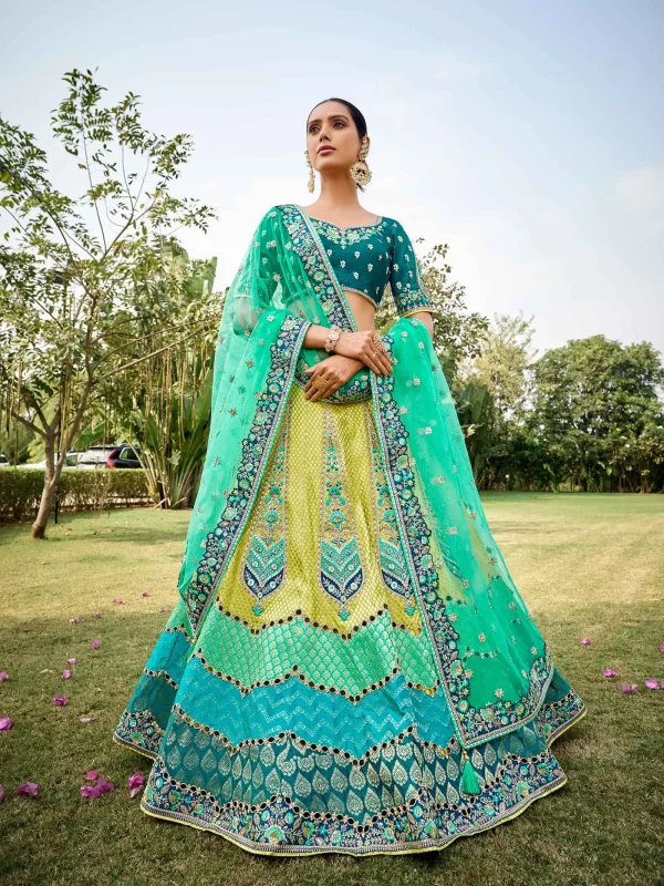 Blue Lehenga