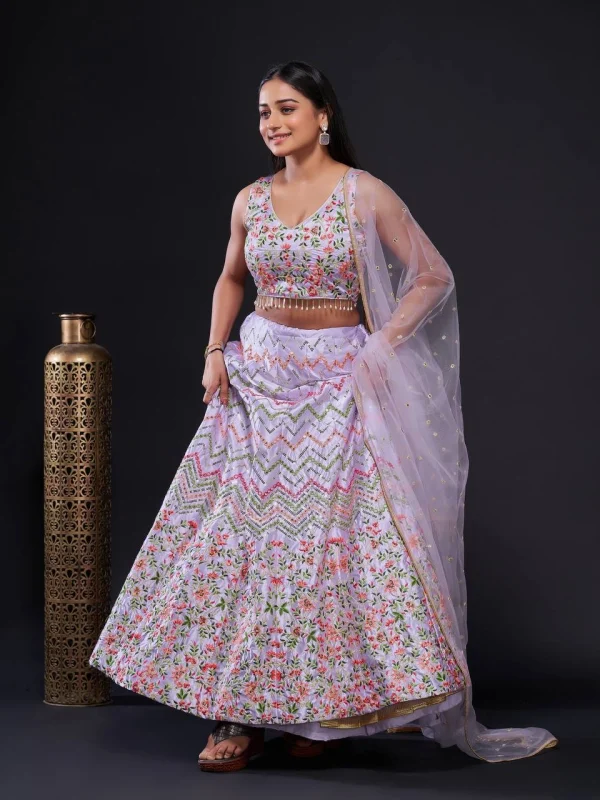 Purple Lehenga