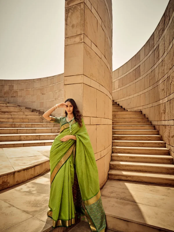 Green Saree