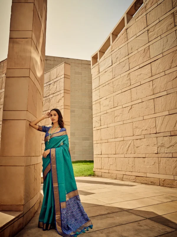 Green Saree