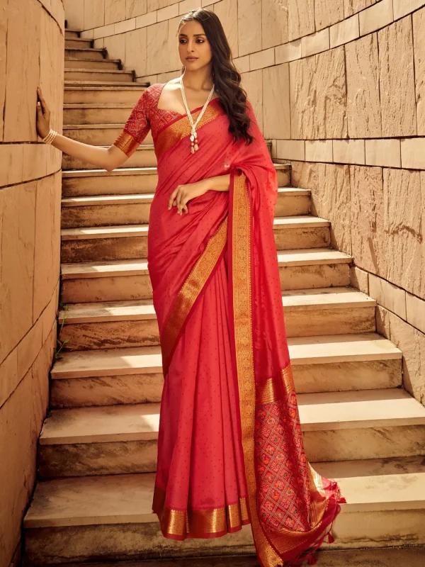 Red Saree