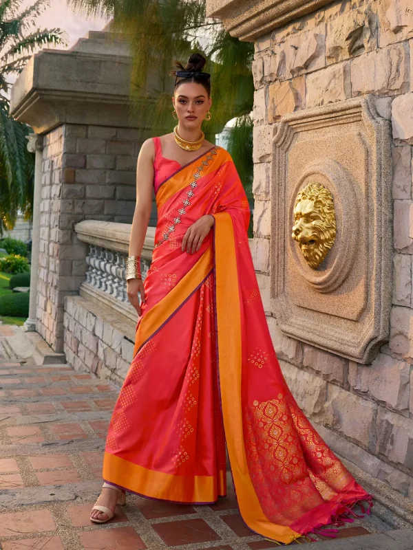 Red Saree