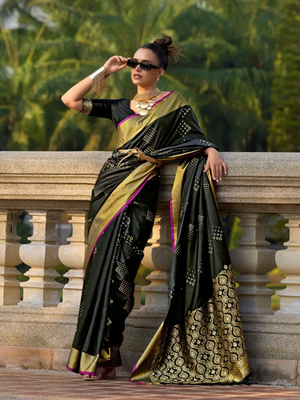 Black Saree