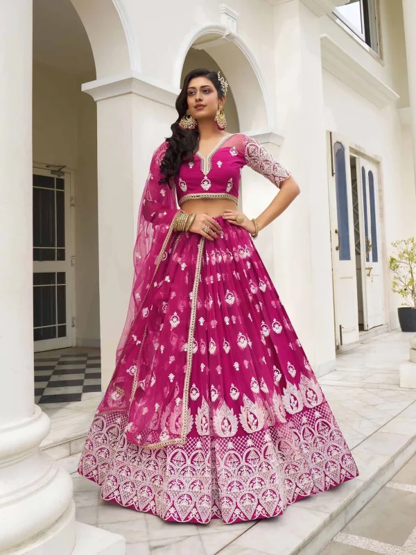 Pink Lehenga