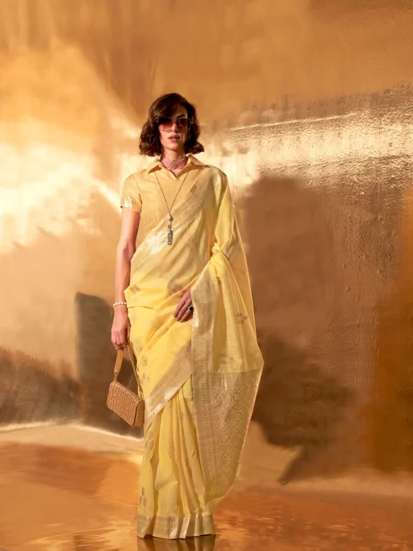 Yellow Saree