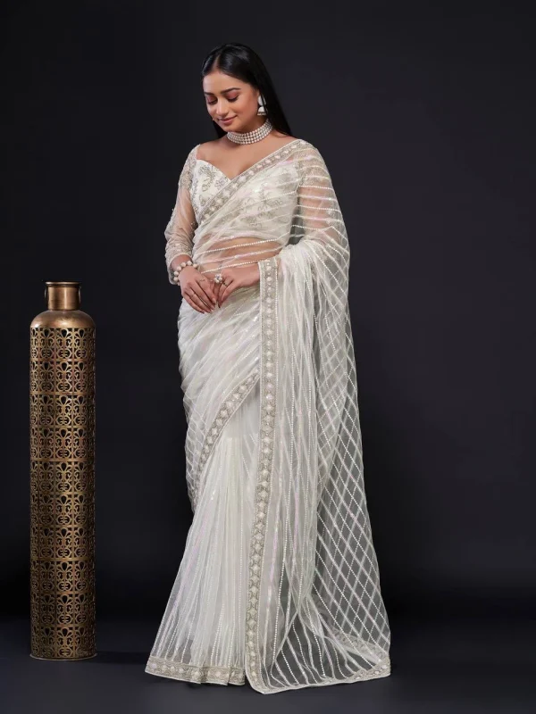 White Saree