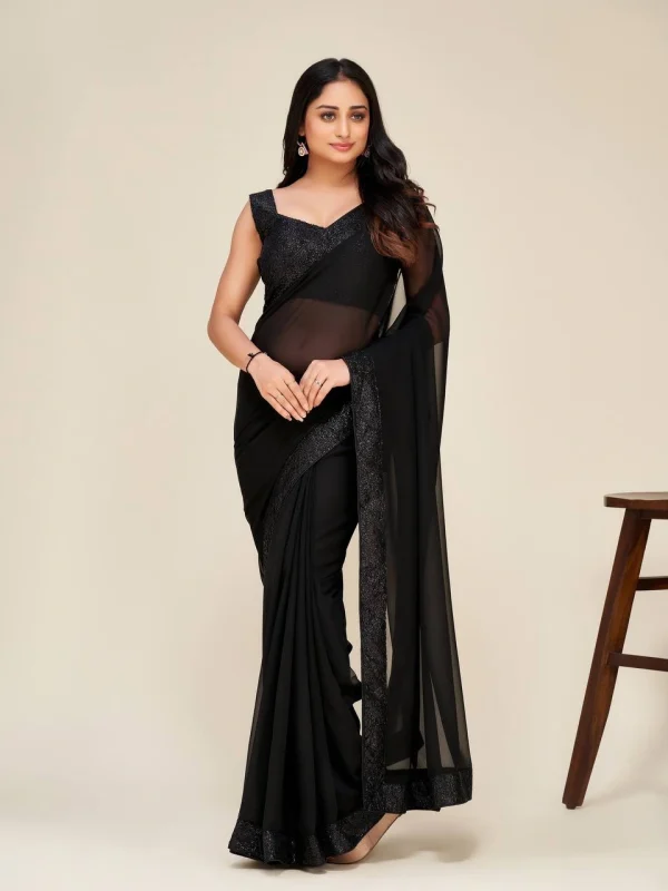 Black Saree