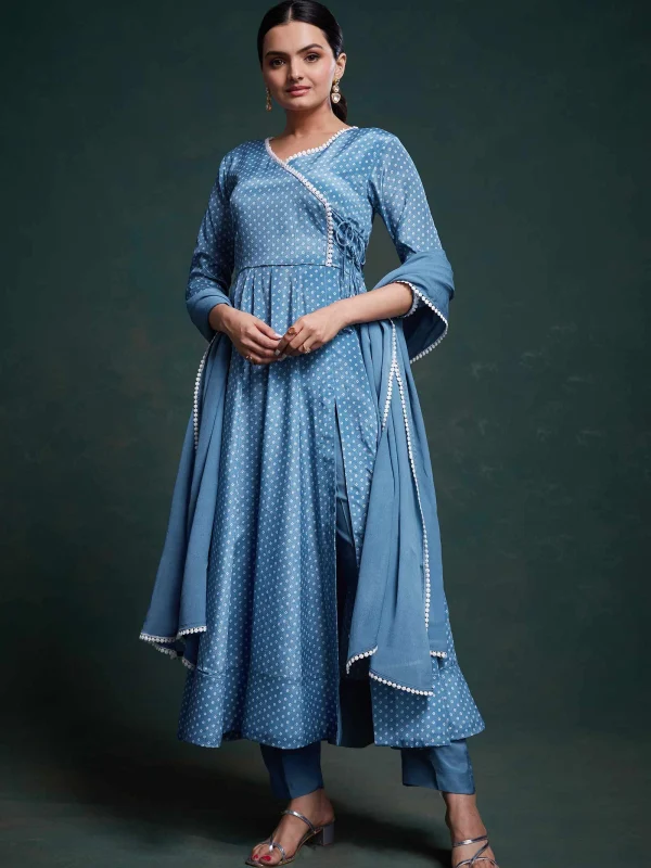 Blue Salwar Suit